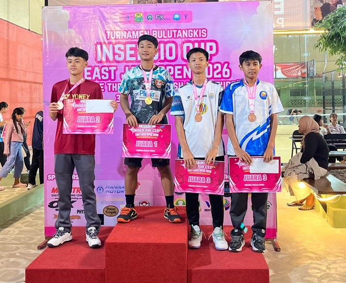 Bima Adiyatma H. Raih Juara 3 Tunggal Remaja Putra pada INSERSIO East Java Open 2026
